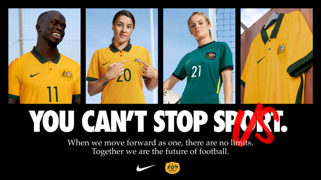 Australia Womens National Football Team Kit 1
