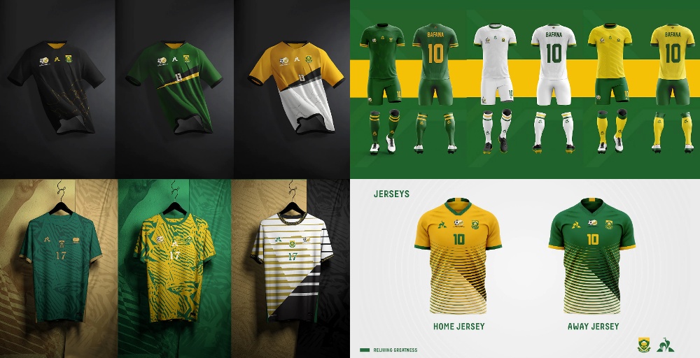 South Africa Womens National Football Team Kit