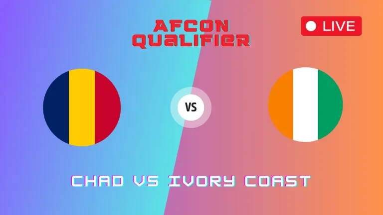 Chad vs Ivory Coast Live Stream, TV Channels, Lineups, AFCON Qualifier Round 2, 10 Sep 2024 5 Chad vs Ivory Coast Live Stream, TV Channels, Lineups, AFCON Qualifier Round 2, 10 Sep 2024