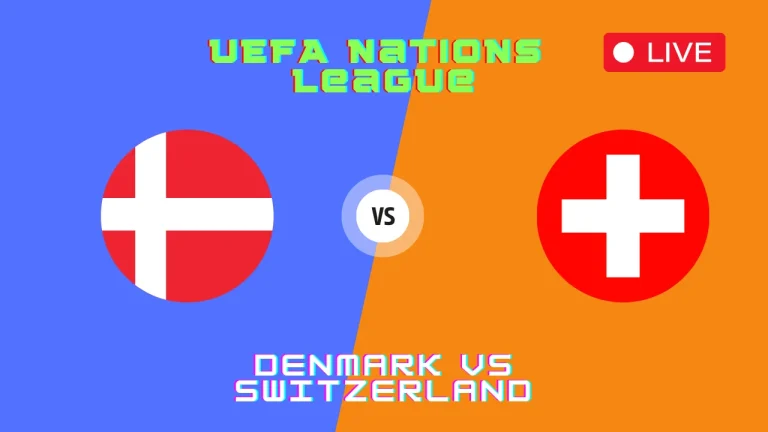 Denmark vs Switzerland Live Stream, TV Channels, Lineups, UEFA Nations League Match 5th Sep 2024