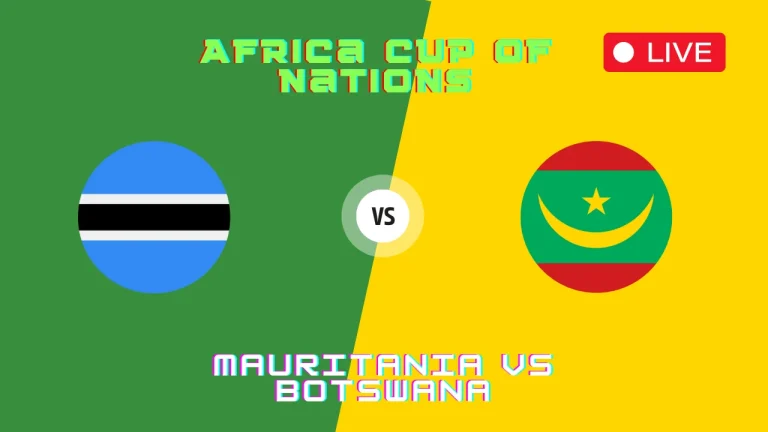 Mauritania vs Botswana Live Stream, Africa Cup of Nations Qualifier Round 1, TV Channels, Lineups