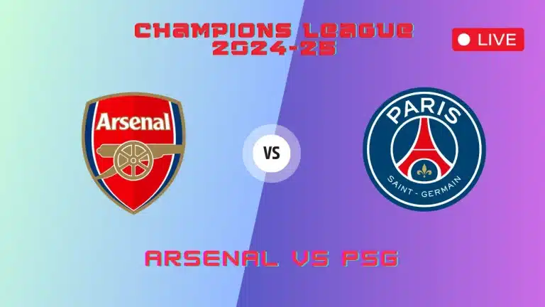 Arsenal vs PSG Live Streaming | TV Channels Info, Champions League Match, 1st OCT 2024 4 Arsenal vs PSG Live Streaming TV Channels Info, Champions League Match, 1st OCT 2024