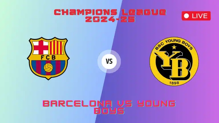 Barcelona vs Young Boys Live Streaming | TV Channels Info, Champions League Match, 1st OCT 2024 7 Barcelona vs Young Boys Live Streaming TV Channels Info, Champions League Match, 1st OCT 2024