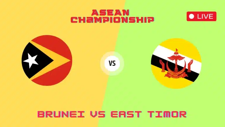 Brunei vs East Timor Live Stream Where to watch ASEAN Championship Qualification Final 1st Leg