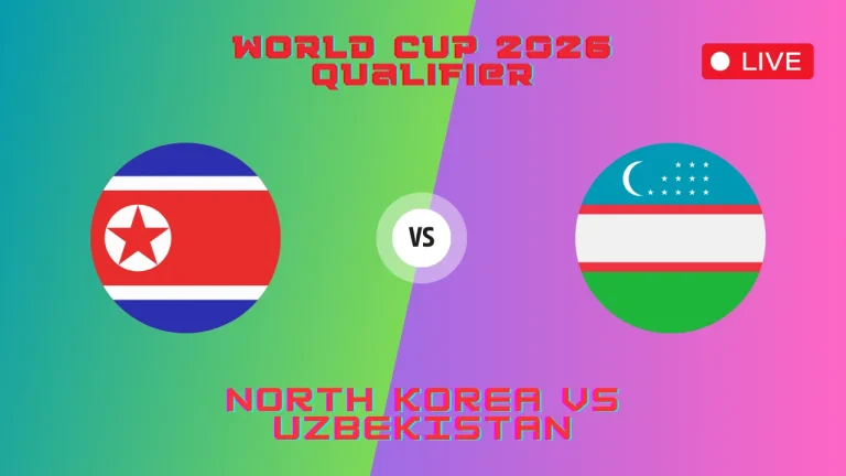 North Korea vs Uzbekistan Live Stream, TV Channels, Lineups, World Cup 2026 Qualifiers Match, 19th Nov 2024 3 North Korea vs Uzbekistan Live Stream, TV Channels, Lineups, World Cup 2026 Qualifiers Match, 19th Nov 2024